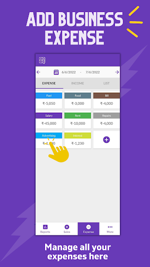 Bizli : Billing & Expense App Screenshot 2