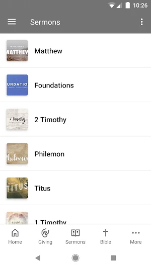 Calvary Chapel Fayetteville Screenshot 1