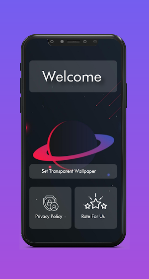 Transparent Pro Live Wallpaper Screenshot 1