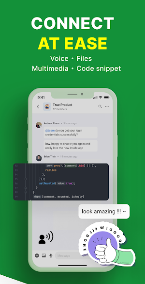 Rework Message Screenshot 1