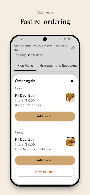 The Cave Kosher Restaurant Screenshot 3