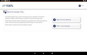 TOEFL YSS Screenshot 2