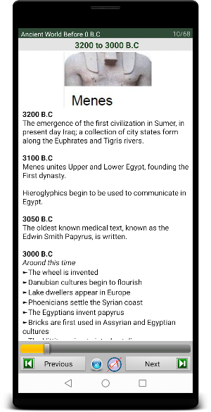 World History Screenshot 2