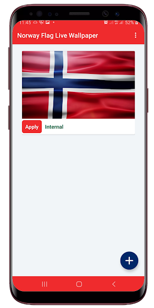 Norway Flag Live Wallpaper Screenshot 0