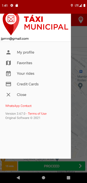 Táxi Municipal Screenshot 2