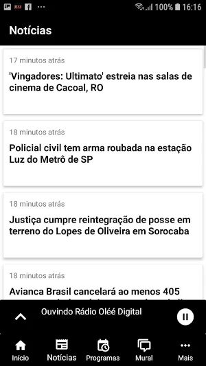 Rádio Oléé Digital Screenshot 2