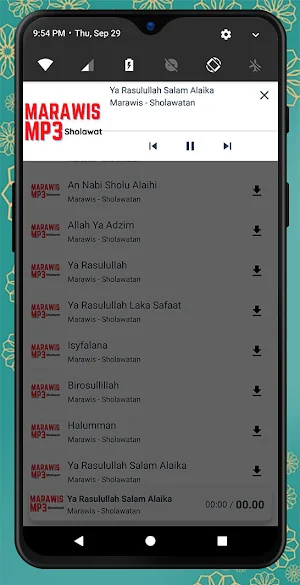 Sholawat Hadroh Marawis MP3 Screenshot 2