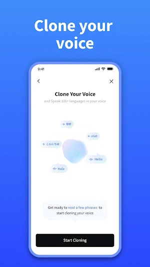 Owll Translator: Voice Clone Screenshot 2