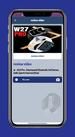 W27 Pro Smart Watch Guide Screenshot 1