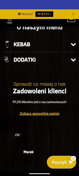 Kebab u Pajdy Kędzierzyn Koźle Screenshot 0