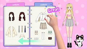 Magic Paper Dolls: DIY Games Screenshot 3