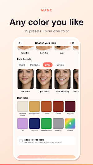 Mane: Hair Try-On Screenshot 2