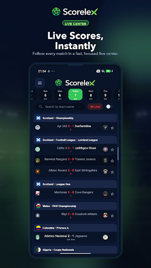 Scorelex: Live Scores AI Screenshot 0