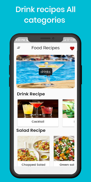 Food Recipes Cookbook Screenshot 0