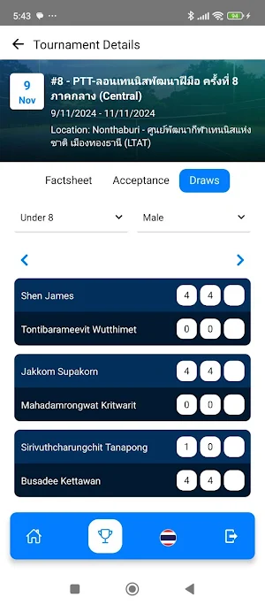 LTAT Tennis Screenshot 1