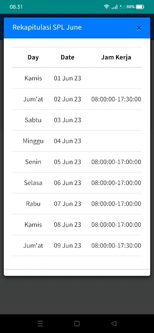 E-Form SHTS Screenshot 1