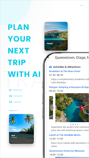 AI Planner: Travel Assistance Screenshot 0