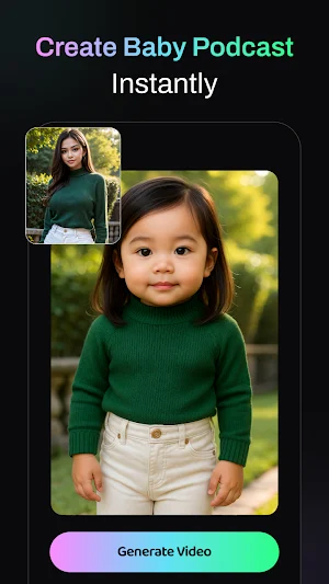 AI Baby Podcast : Talking Baby Screenshot 3