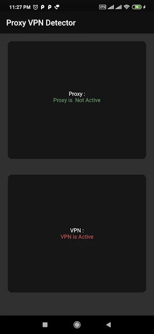 Proxy VPN Detector Screenshot 3