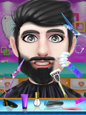 Iraq Barber Shop Celebrity Beard Hair Salon Screenshot 0