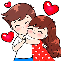 Romantic Love Story Stickers