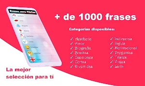 Frases para Tik Tok Screenshot 0