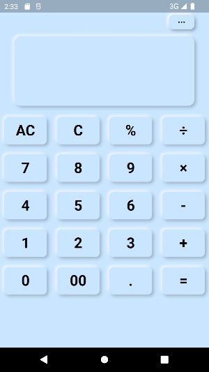 The Calculator - neumorphism Screenshot 2