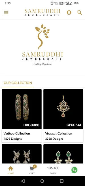 SAMRUDDHI JEWELCRAFT Pvt Ltd Screenshot 0