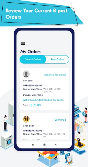 XLLaundry Partner Screenshot 2