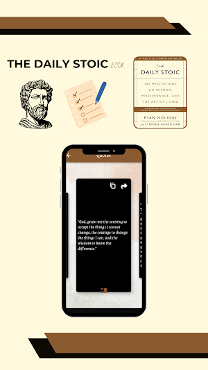 The daily stoic Screenshot 0