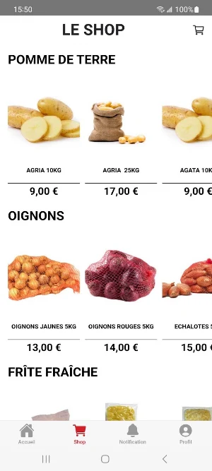 Pomme de terre de france Screenshot 2