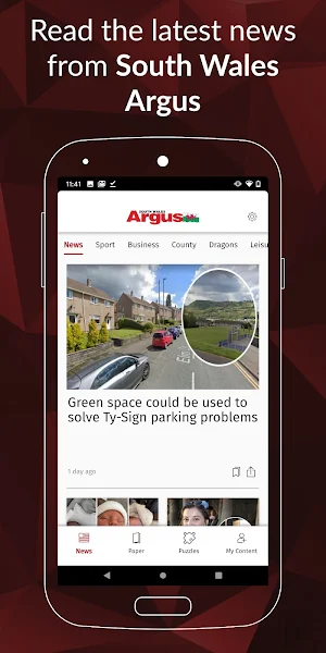 South Wales Argus Screenshot 0