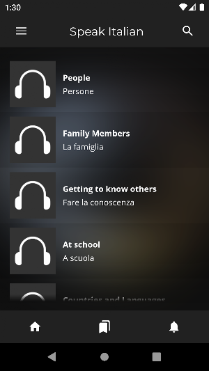 Fast – Speak Italian Language Screenshot 0