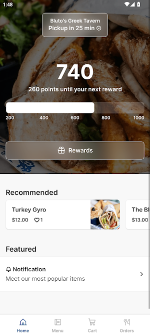 Bluto's Greek Tavern Screenshot 0