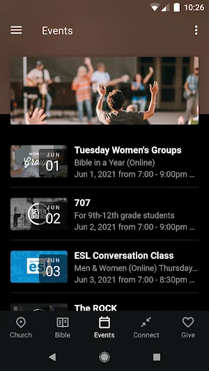Oak Pointe Church App Screenshot 1