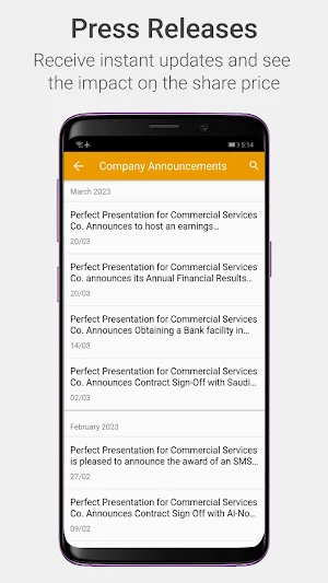 2P Investor Relations Screenshot 3