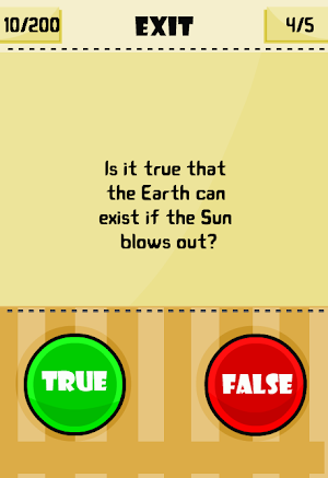 True or False - New version Screenshot 1