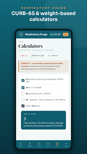 Respiratory Drugs Screenshot 2