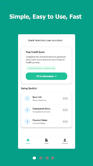 Quick Selection Loan-Assistant Screenshot 0