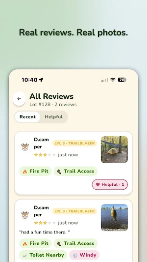 PitchPeek: Ontario Campsites Screenshot 2