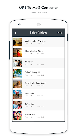 MP4 to MP3 Converter Screenshot 1