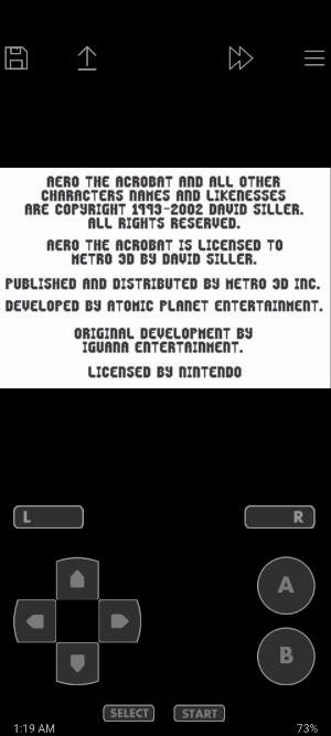 GBA Emulator : Retro gaming Screenshot 2