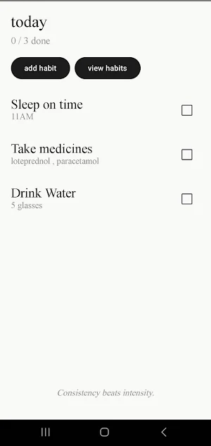 Habits Screenshot 1