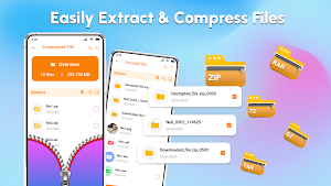 Zip Extractor - UnZIP, UnRAR Screenshot 0