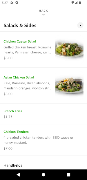 Dine On The Go - Naval Academy Screenshot 2