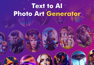 Text to AI Photo Art Generator Screenshot 0