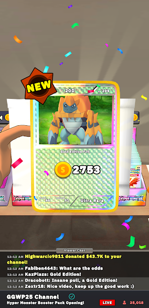 TCG Hyper Monster Card Collect Screenshot 3