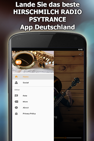 HIRSCHMILCH RADIO PSYTRANCE Kostenlos Deutschland Screenshot 2