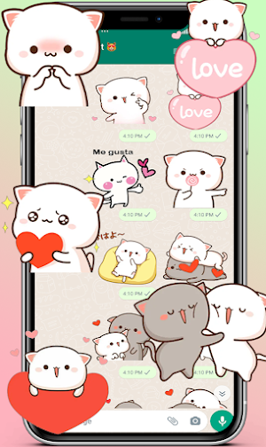 Animated Mochi Cat Mochi 2022 Screenshot 1
