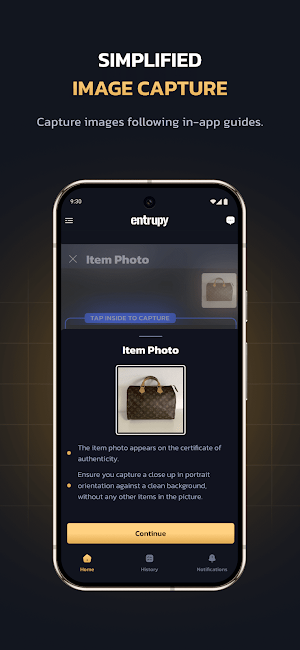 Entrupy Screenshot 2